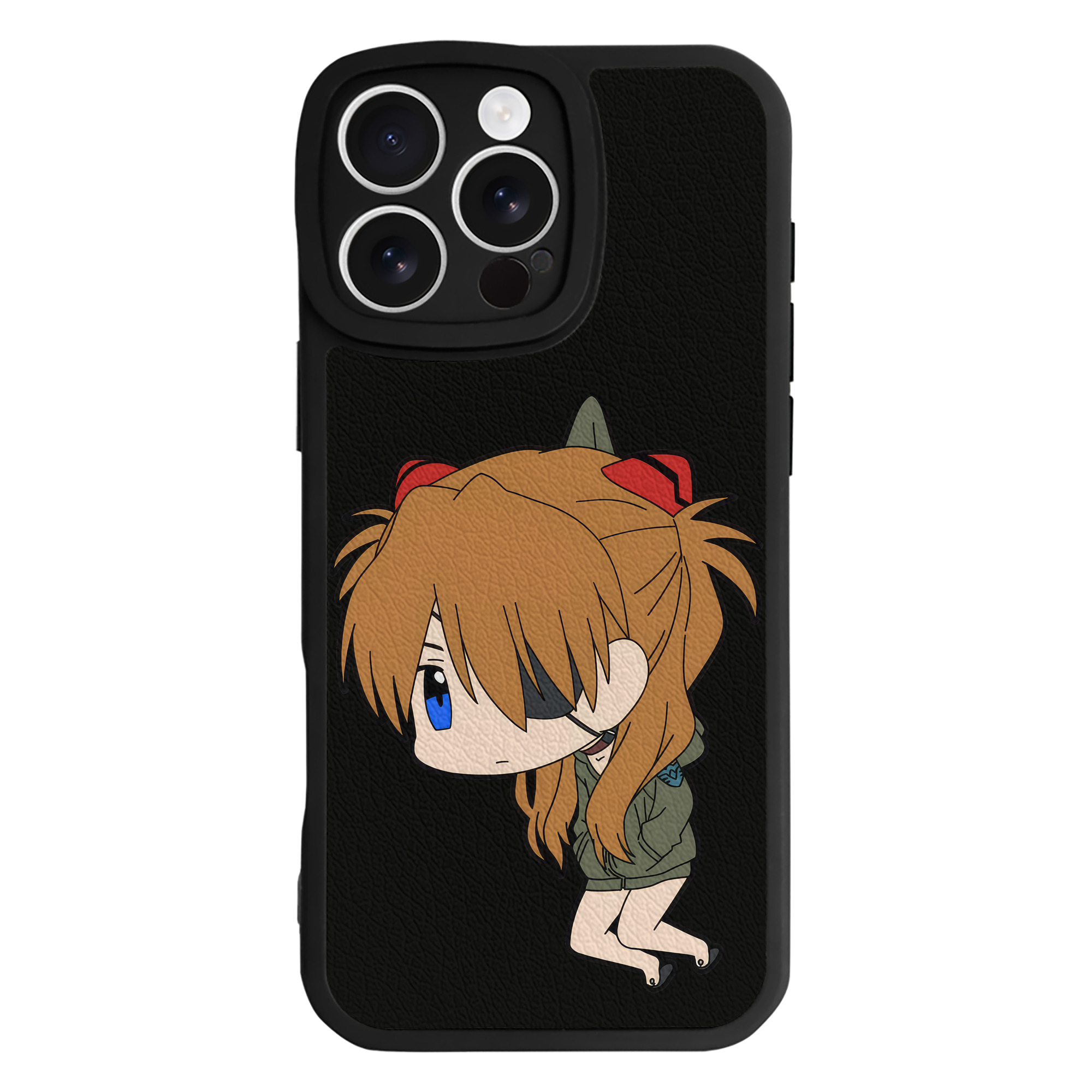 （画像用） EVA 新世紀エヴァンゲリオン 【iPhone 16シリーズ対応】シリコンスマホケース（レザー調） 材質：シリコン